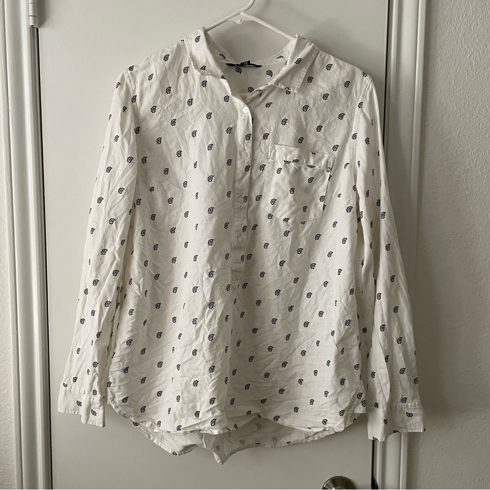 Tommy Hilfiger Cotton Linen Blouse